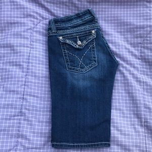 Miss Me Bermuda Jean Shorts